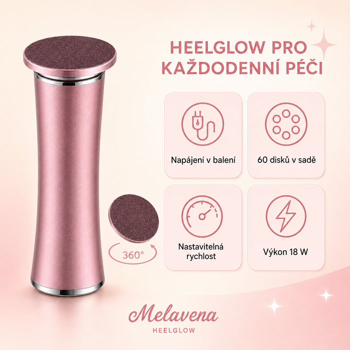 Vlastnosti elektrického HeelGlow